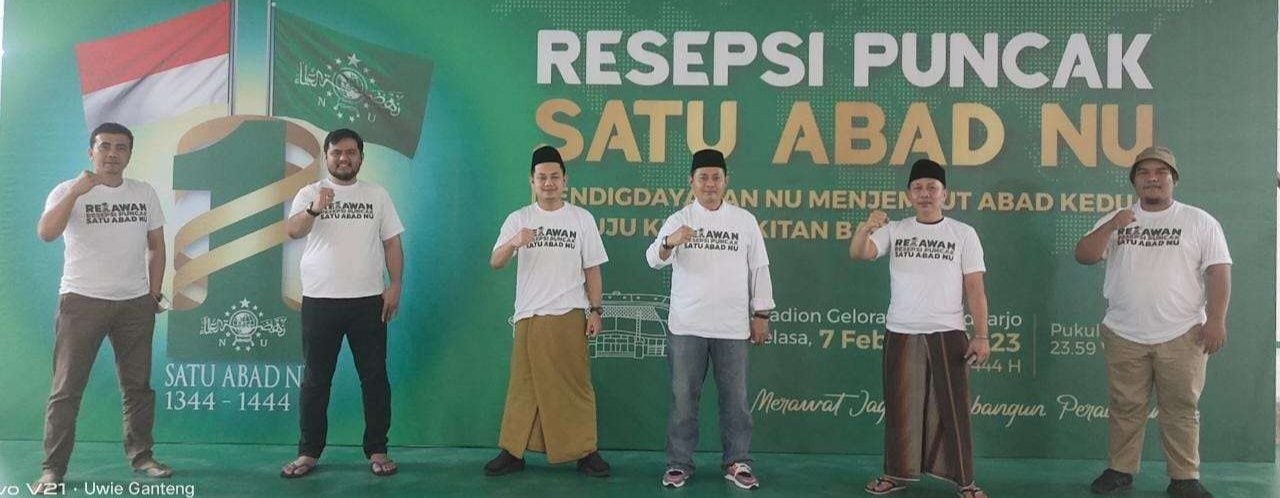 Relawan Satu Abad NU dibagi dalam empat bidang, yakni kesehatan, konsumsi, lalu lintas, dan kebersihan. (foto: Istimewa)