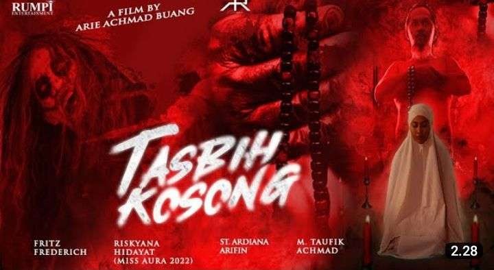 Poster film Tasbih Kosong, mengusung tema pesugihan secara haram. (Foto: Rumpi Entertainment)