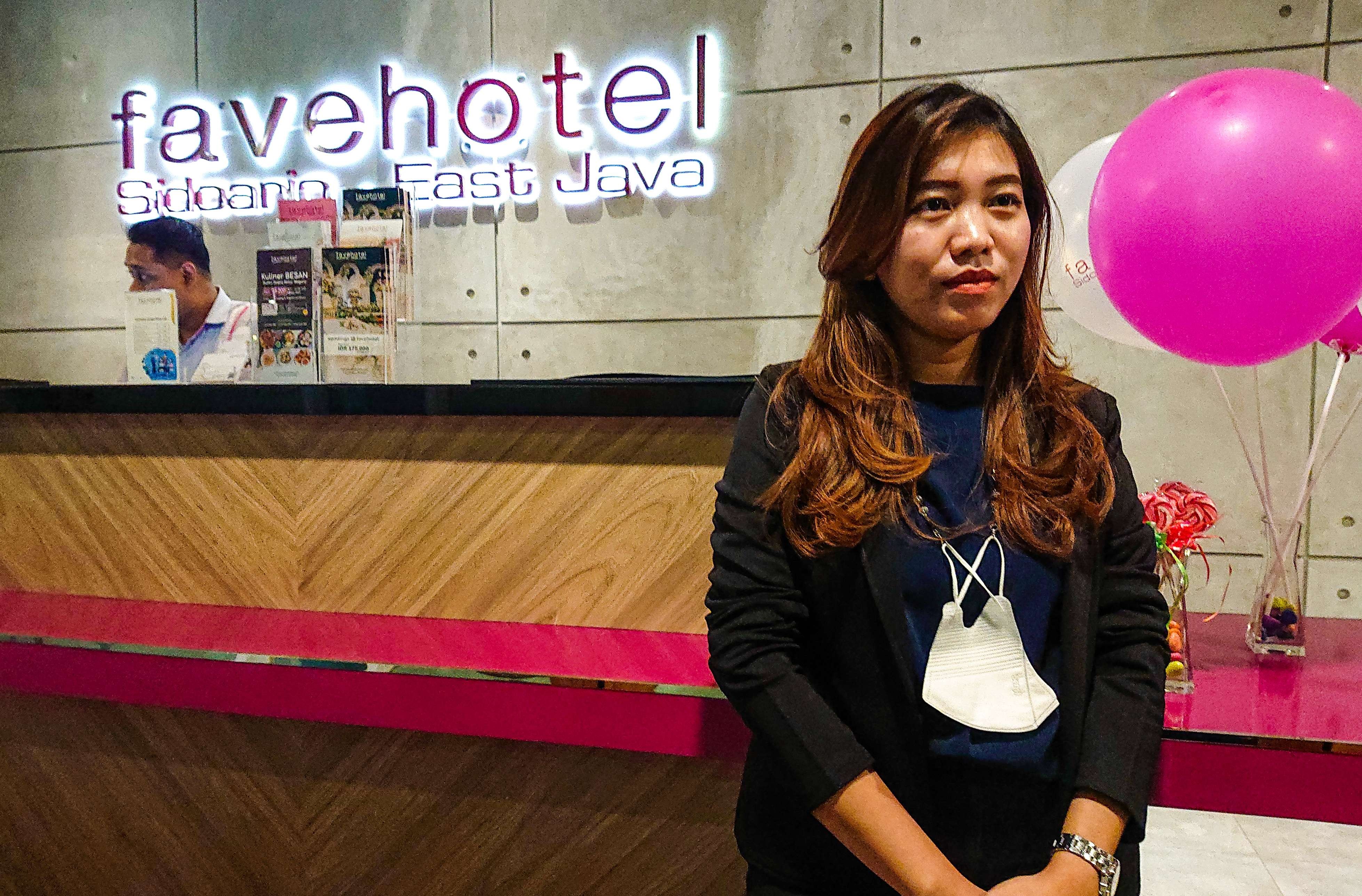 Lucy Liang, sales manager favehotel Sidoarjo (foto : Aini/Ngopibareng.id)