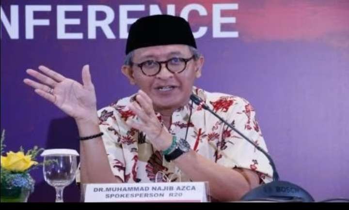 Najib Azca dari Tim Pengelola Materi Muktamar Internasional Fikih Peradaban. (Foto: Media PBNU)