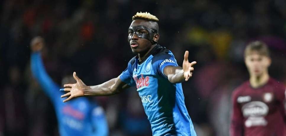 Chelsea rela bayar berapa pun untuk mendapatkan Victor Osimhen dari Napoli pada jendela transfer musim panas 2023 nanti. (Foto: Twitter/@victorosimhen9)