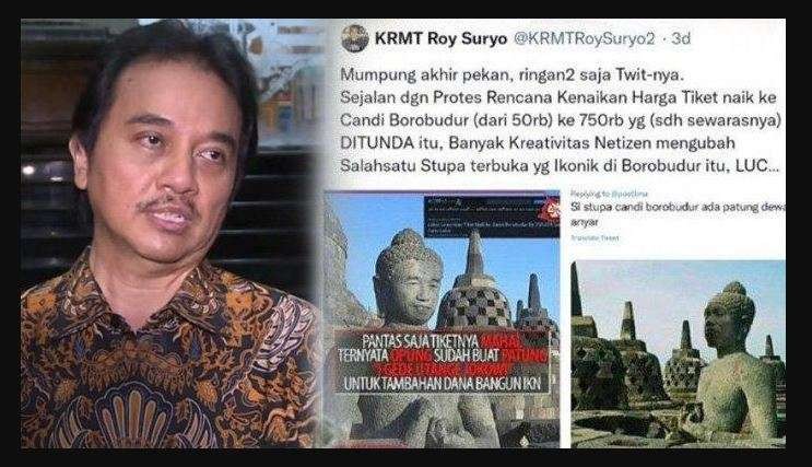 Pihak kuasa hukum Roy Suryo akan mengajukan kasasi atas putusan banding yang lebih berat. (Foto: Kolase/Twitter)