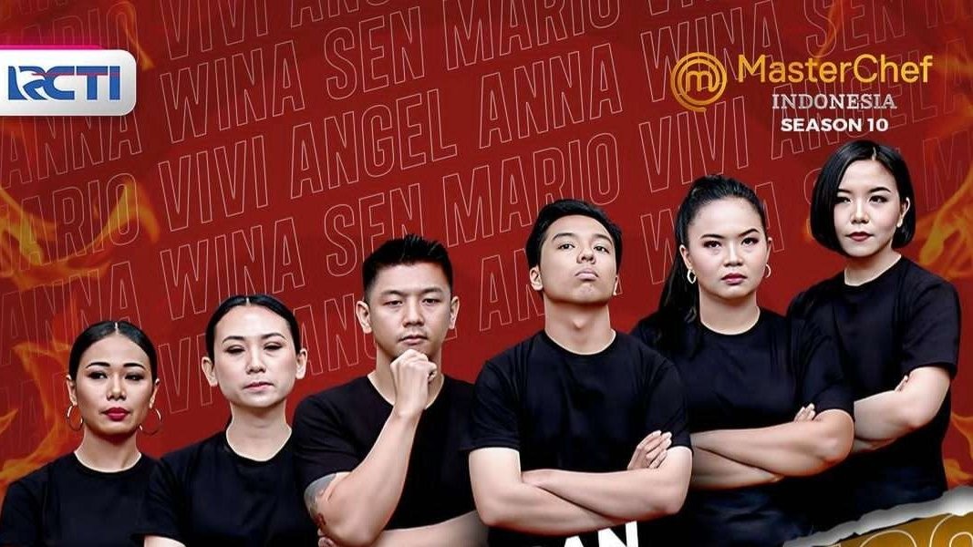 Mario dan Sen (tengah) dari black team lolos di pressure test pertama. (Foto: Instagram @masterchefina)