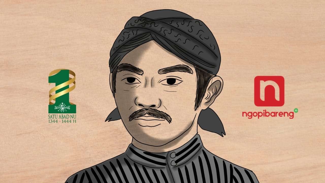 Joko Tingkir atau yang dikenal sebagai Raden Mas Karebet adalah keturunan Raja Majapahit, pendiri Kerajaan Pajang. Ia murid Sunan Kalijaga. (Ilustrasi: Fa Vidhi/Ngopibareng.id)