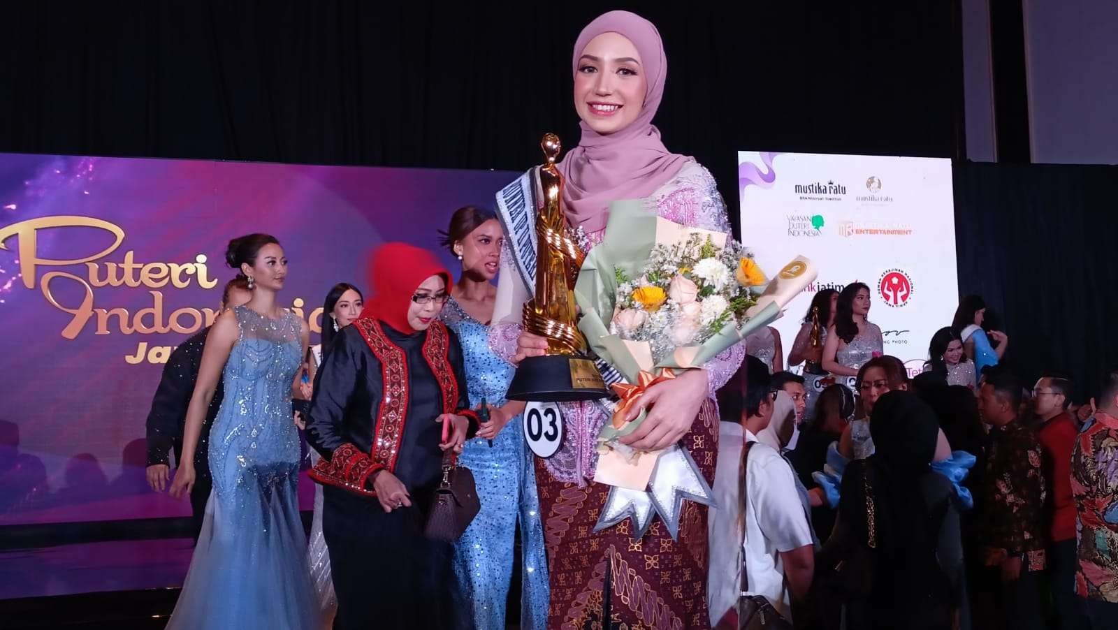 Nakhlah Vadaq yang berhasil menjadi runner up 2 di ajang Puteri Indonesia Jawa Timur 2023. (Foto: Istimewa)