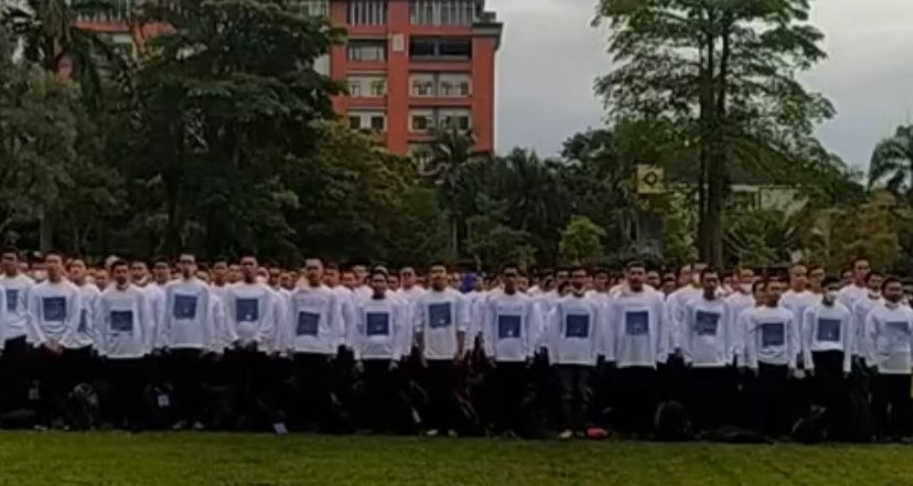 Pelepasan mahasiswa Fakultas Teknik, Universitas Brawijaya (UB) untuk kegiatan KKM yang berakhir keracunan massal. (Foto: Teknik.ub.ac.id)