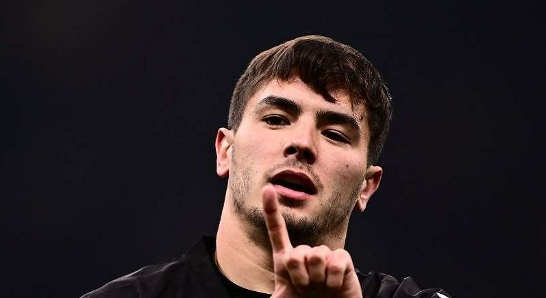 Brahim Diaz membawa AC Milan unggul 1-0 atas Tottenham Hotspur di babak pertama