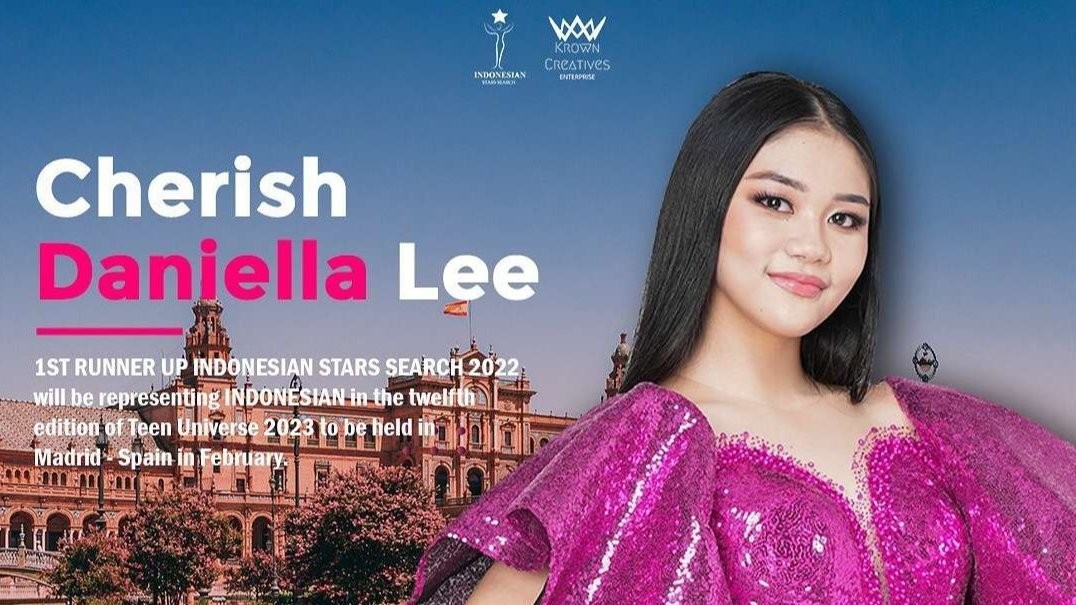 Cherish Daniella Lee wakil pertama Indonesia di ajang Miss Teen Universe 2023. (Foto: Instagram)