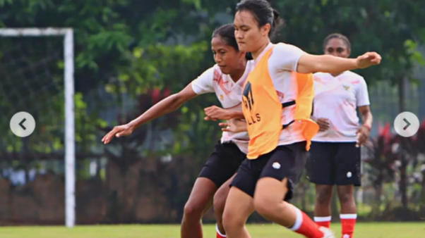 Timnas Garuda Pertiwi mulai melakukan pemusatan latihan menjelang pertandingan persahabatan melawan Arab Saudi. (Foto: Instagram)