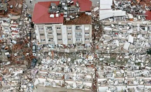 Upaya penyelamatan pasca Gempa Turki kini dipusatkan di dua wilayah saja, yaitu di Hatay dan Kahramanmaras di Turki. (Foto: Twitter)