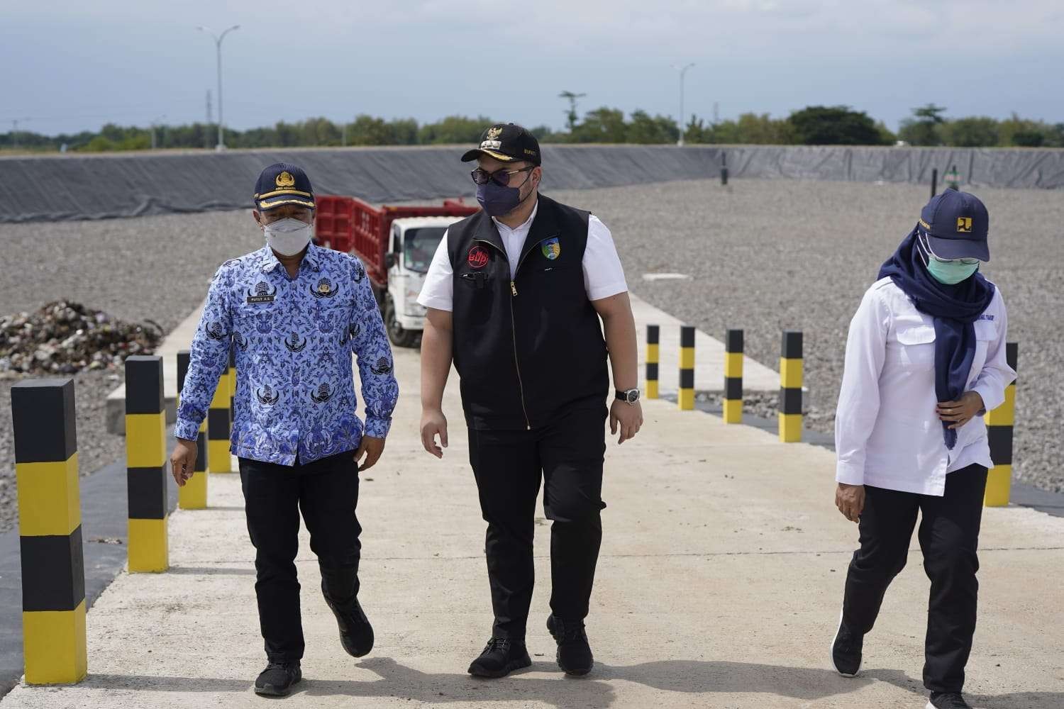 Peringati HPSN, Bupati Kediri Hanindhito Himawan Pramana dorong pengelolaan sampah. (Foto: Kominfo Kabupaten Kediri)