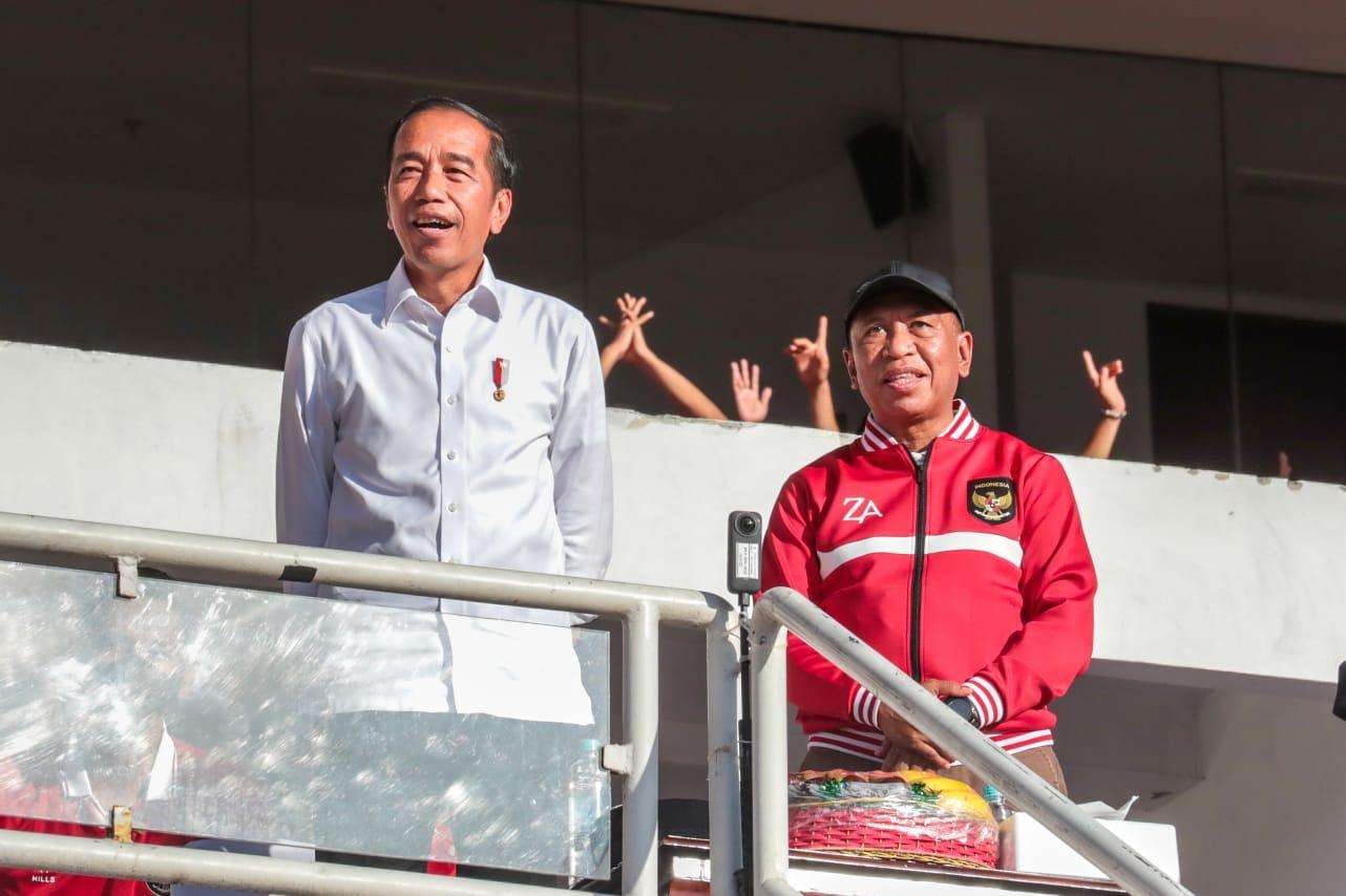 Presiden Jokowi belum mencari Menpora baru, sebab Zainudin Amali baru mengundurkan diri secara informal. (Foto: Instagram @jokowi)