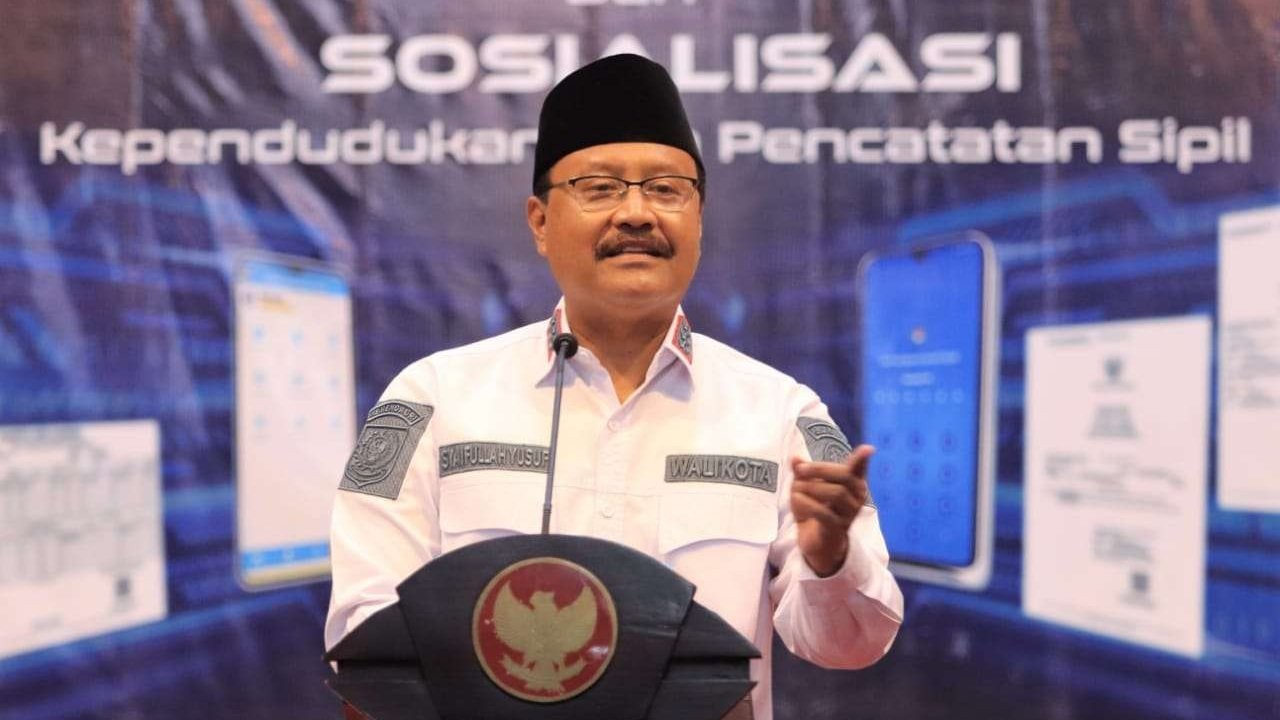 Gus Ipul ajak stakeholder tingkatkan sadar adminduk dengan target tuntas IKD Identitas Kependudukan Digital  (IKD) 25 persen. (Foto: Humas Pemkot Pasuruan)