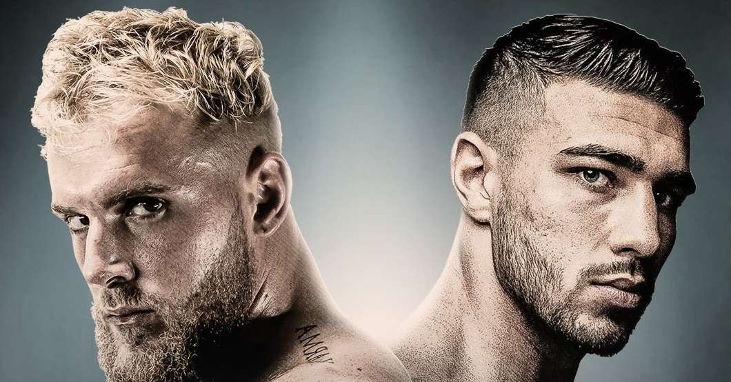 Jake Paul vs Tommy Fury. (Foto: Twitter/@tommytntfury))