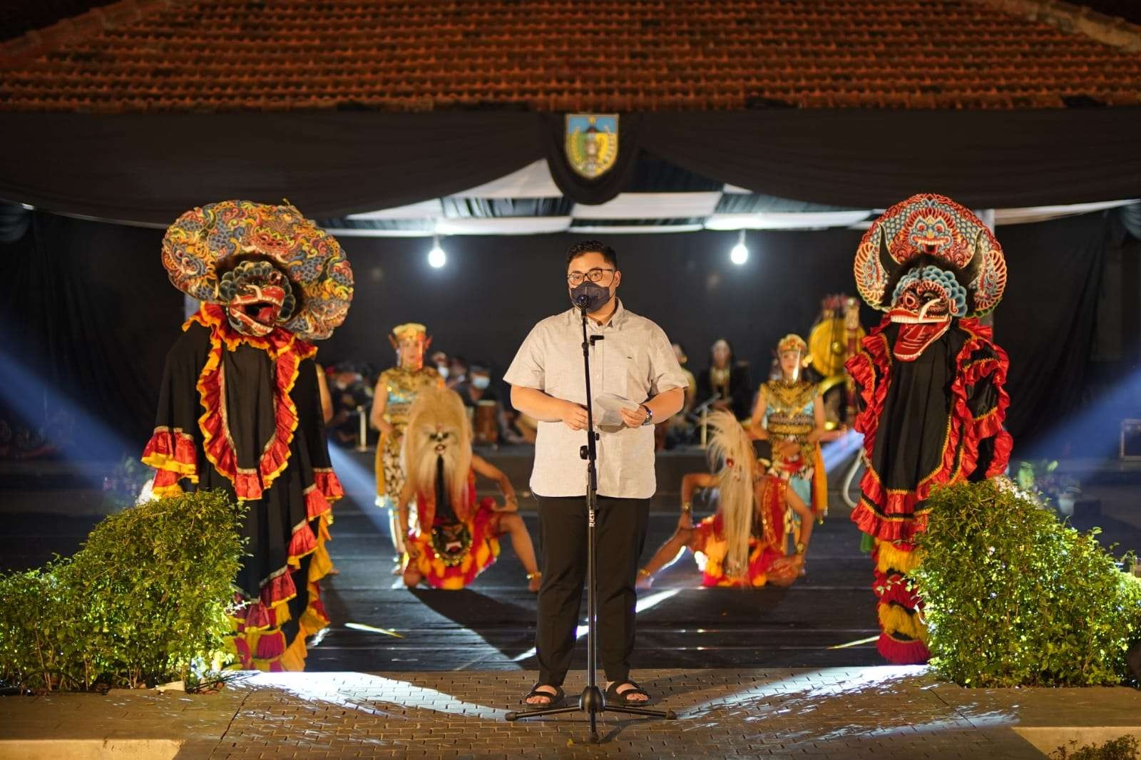 Bupati Kediri dinilai mampu gerakan seni dan budaya. (Foto: Kominfo Kabupaten Kediri)