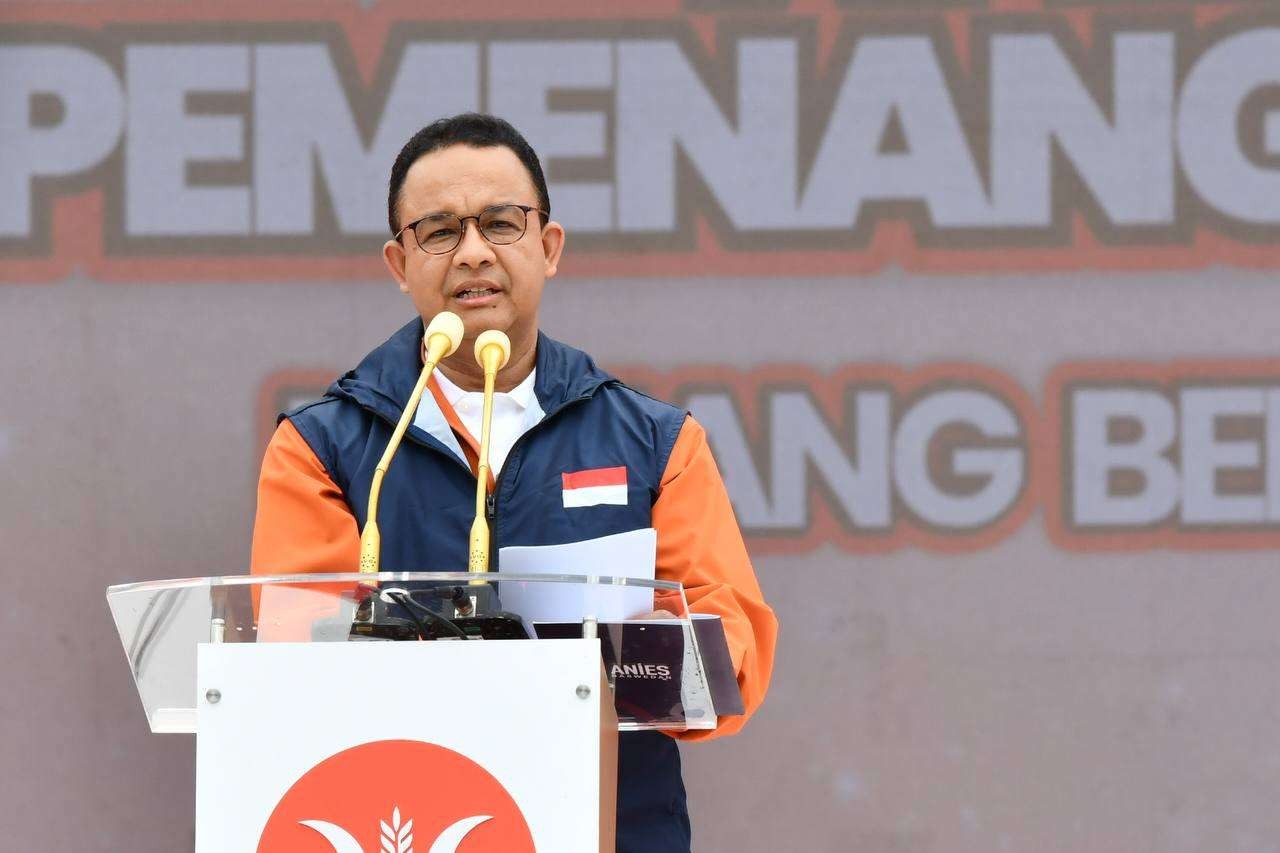 Anies Baswedan pada apel siaga pemenangan PKS. (Foto: Media PKS)