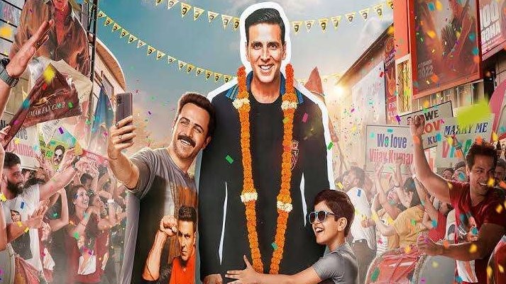 Poster film Bollywood berjudul Selfiee, dibintangi aktor Akshay Kumar. (Foto: Instagram @selfiee)