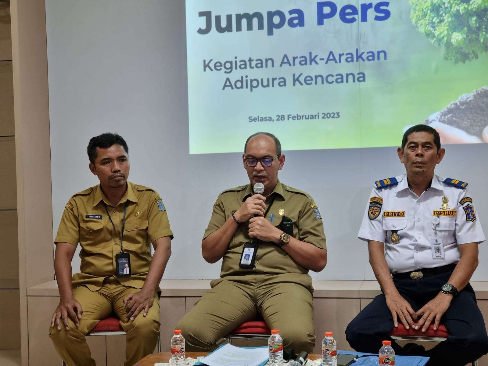 Pemkot Surabaya merinci rute kirab Adipura Kencana, Rabu 1 Maret 2023. (Foto: Pita Sari/Ngopibareng.id)