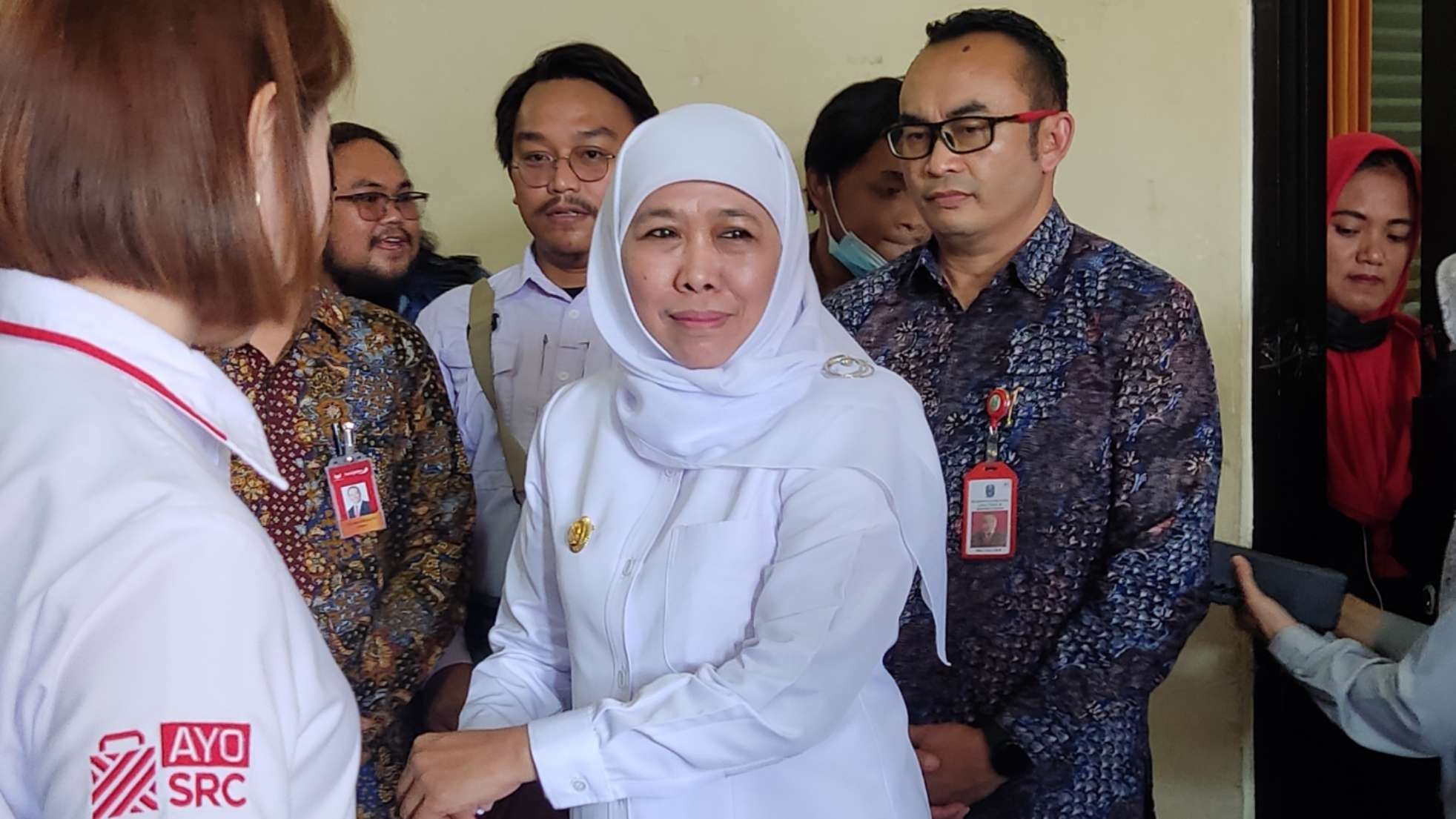 Gubernur Jatim, Khofifah Indar Parawansa. (Foto: Fariz Yarbo/Ngopibareng.id)