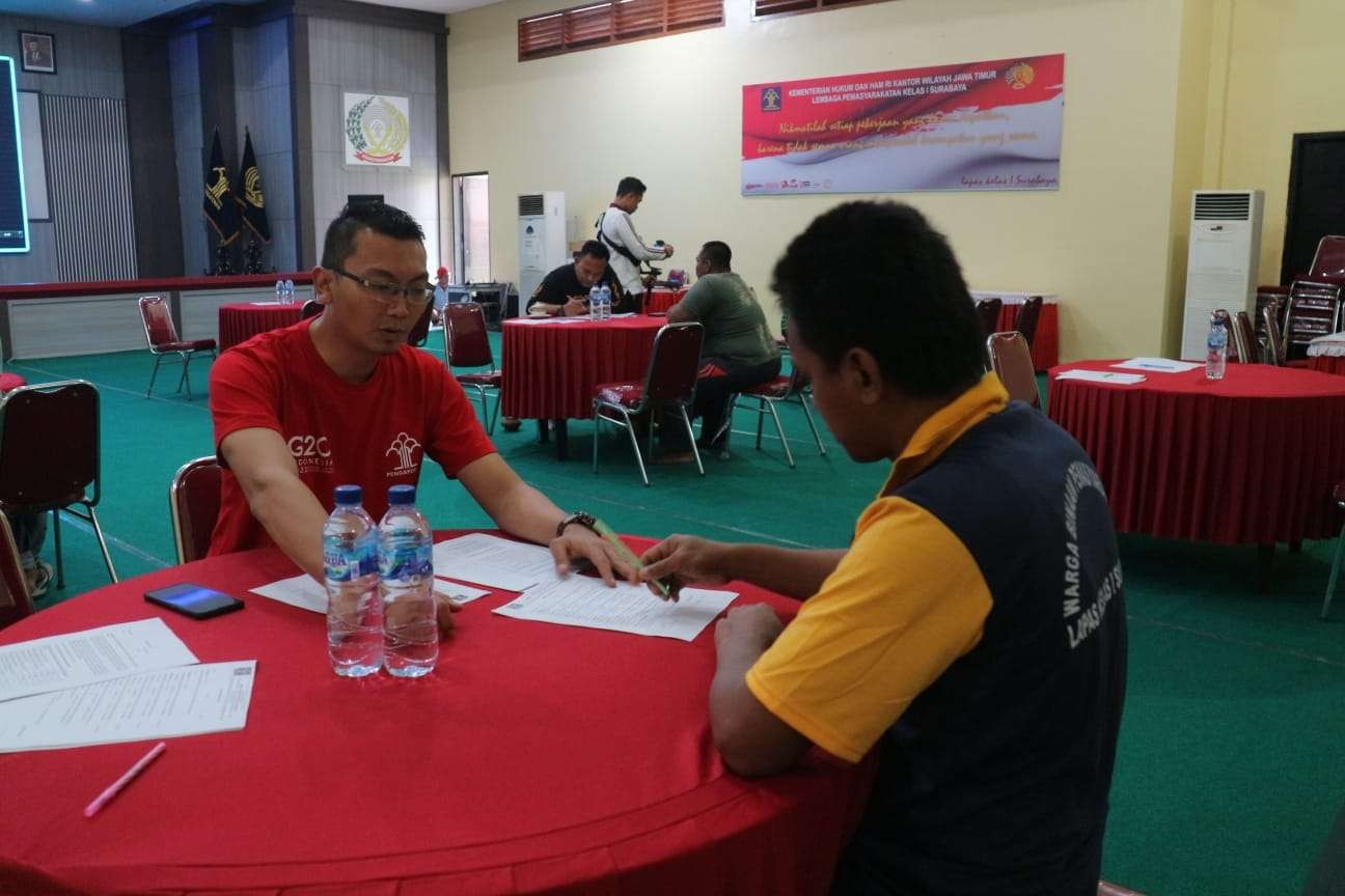 Program rehabilitasi sosial penyalahguna narkoba untuk warga binaannya. (Foto: Humas Kemenkumham Jatim)