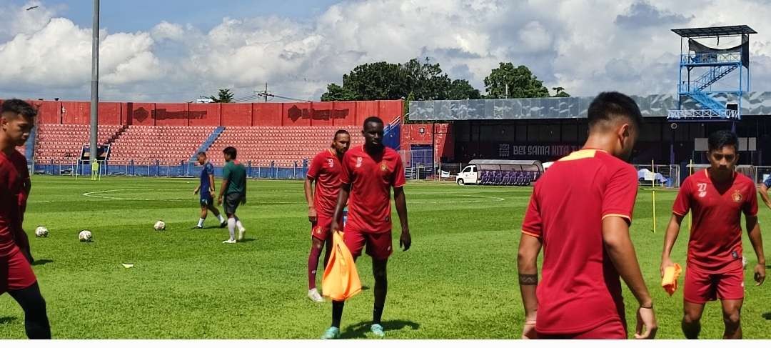 Lawan Persib Bandung, Divaldo Perbaiki Penyelesaian Akhir Persik (Fendi Lesmana/ngopibareng.id)