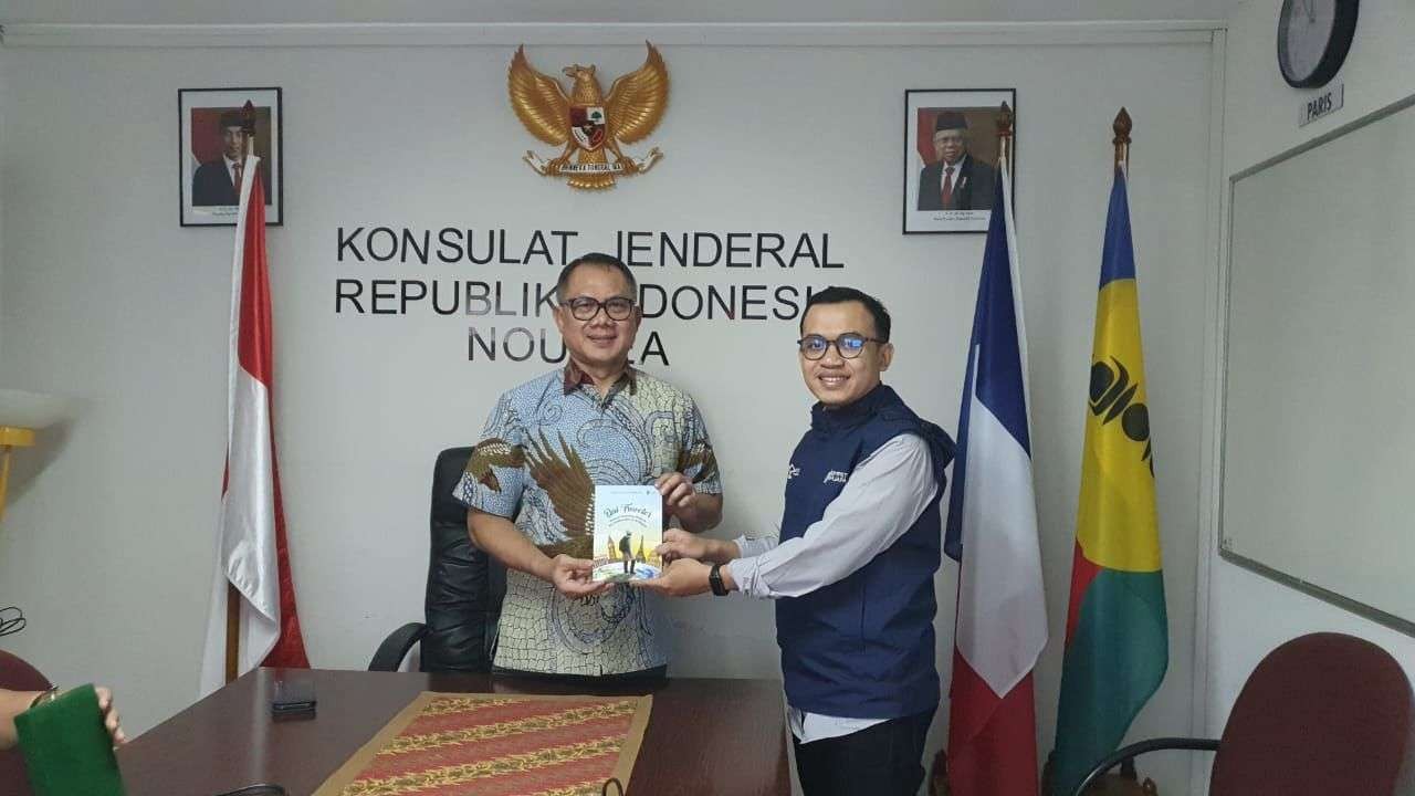 Dompet Dhuafa mengunjungi Konsulat Jenderal Republik Indonesia (KJRI) Noumea.(Foto: Dok Dompet Dhuafa)