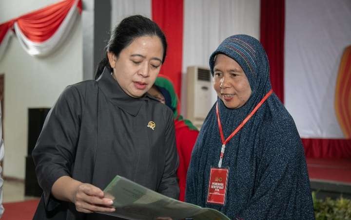 Ketua DPR RI Puan Maharani dengarkan aspirasi rakyat. (Foto: Dokumentasi pribadi)