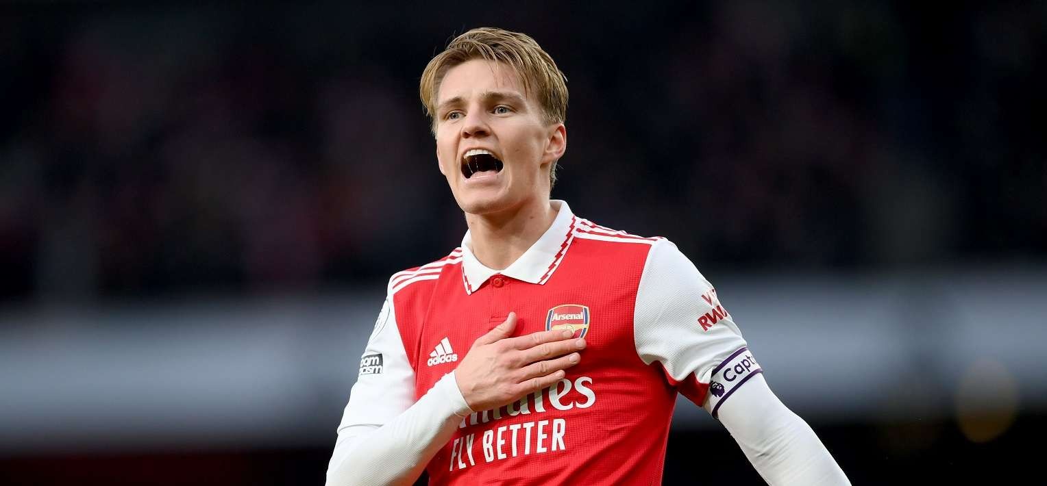 Kapten Arsenal Martin Odegaard. (Foto: Twitter/@Arsenal)