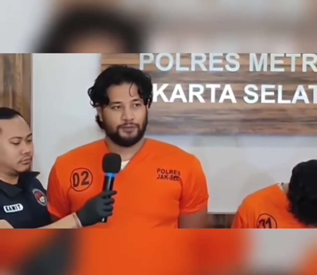 Pesinetron Ammar Zoni mengakui pakai sabu-sabu sejak tiga bulan lalu. (Foto: Istimewa)