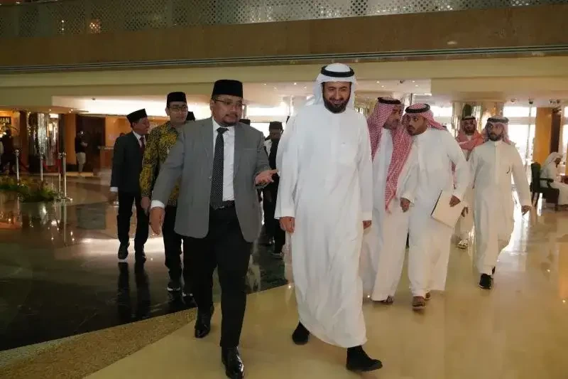 Menteri Agama Yaqut Cholil Qoumas memastikan kesiapan fasilitas haji di Arafah. (Foto: Kemenag)