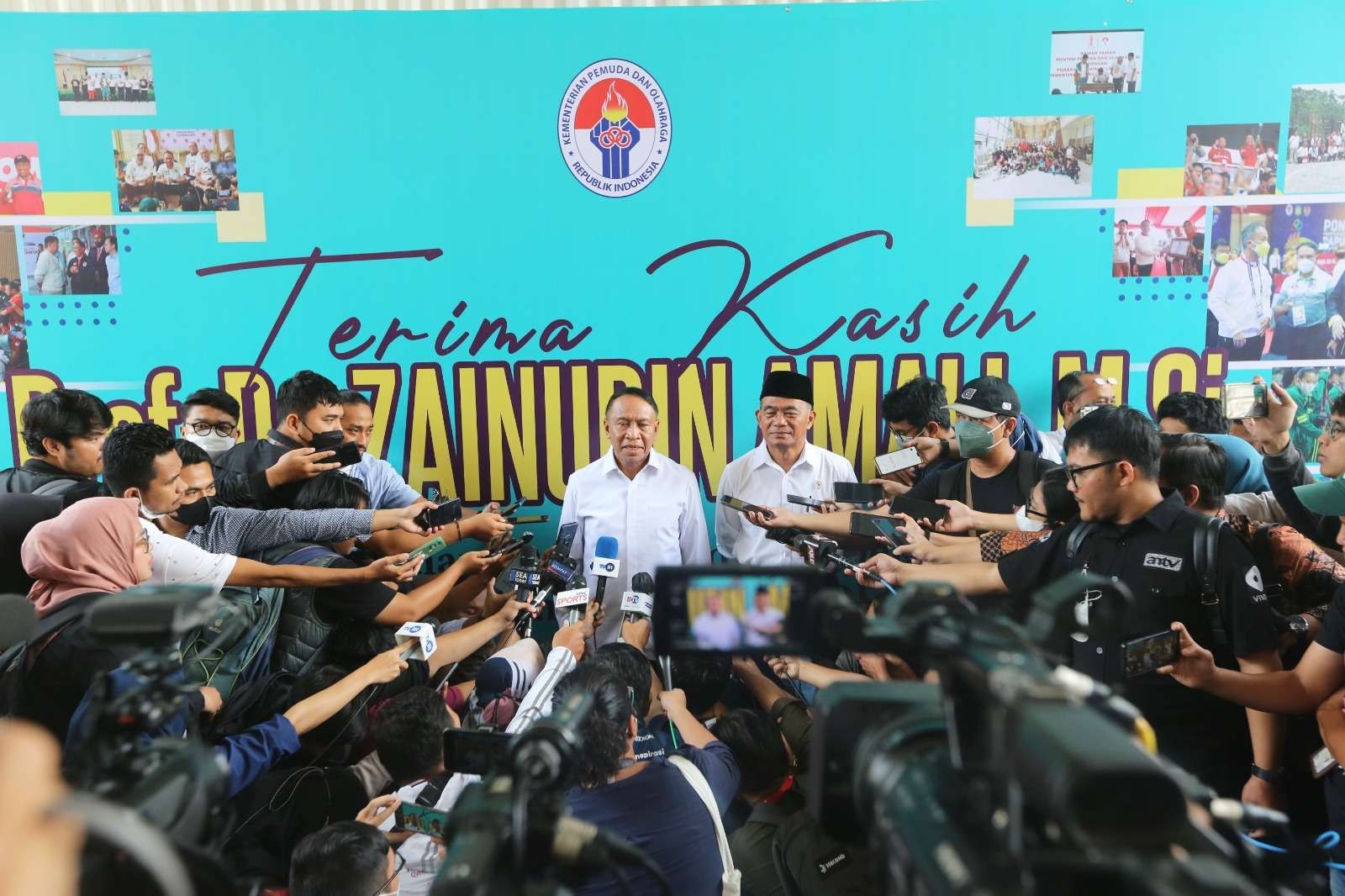 Menteri Koordinator Bidang Pembangunan Manusia dan Kebudayaan (Menko PMK) Muhadjir Effendy secara resmi menjadi  Pelaksana Tugas (Plt) Menteri Pemuda dan Olahraga (Menpora) menggantikan Zainudin Amali. (Foto: Ist)