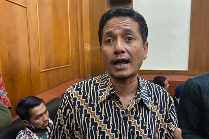 Sekjend Federasi KontraS Surabaya, Andy Irfan. (Foto: Andhi Dwi/Ngopibareng.id)