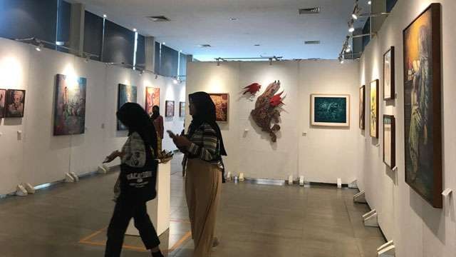 Ilustrasi pameran seni; 'Bancia'an #2' di Pasuruan, Jatim. Kepedulian Sosial Melalui Seni. (Foto:Dokumentasi pameran)