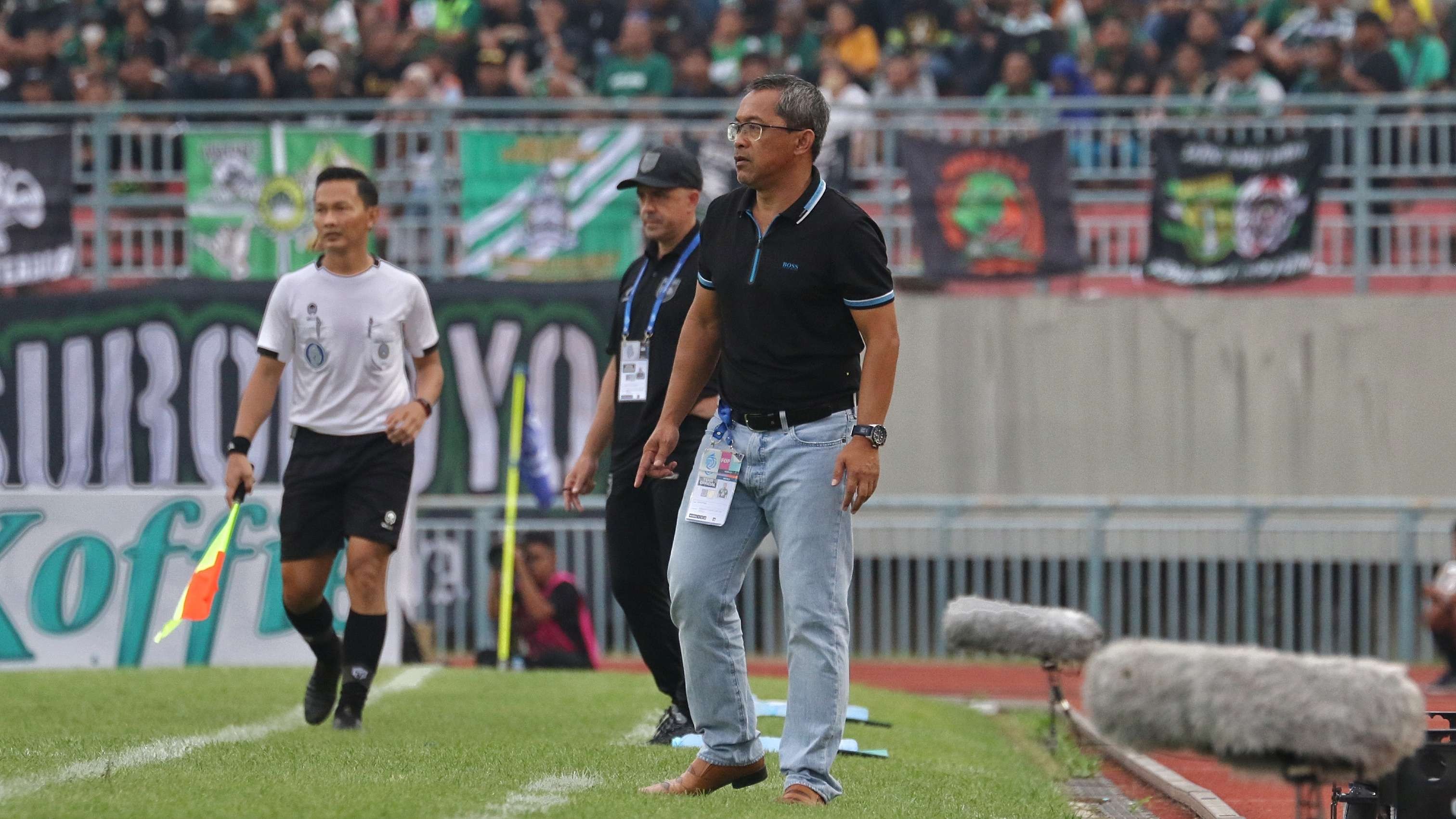 Pelatih Persebaya, Aji Santoso. (Foto: Fariz Yarbo/Ngopibareng.id)