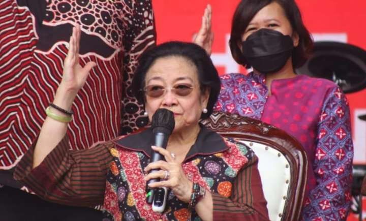 Ketua Dewan Pengarah Badan Pembinaan Ideologi Pancasila (BPIP) Megawati Soekarnoputri menyebut bahwa gotong royong merupakan sikap keteguhan hati. (Foto: Dokumentasi BPIP)