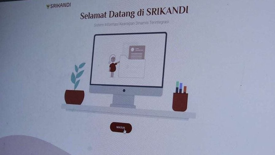 Aplikasi Srikandi. (Foto: Kominfo Ponorogo)