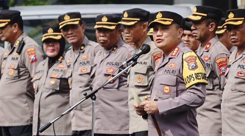 Polisi ingatkan tak ada konvoi saat sahur on the road (Foto: dok. Polrestabes Surabaya)