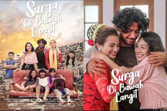 Poster film Surga Di Bawah Langit. (Foto: Visi Optima Indonesia Pictures)