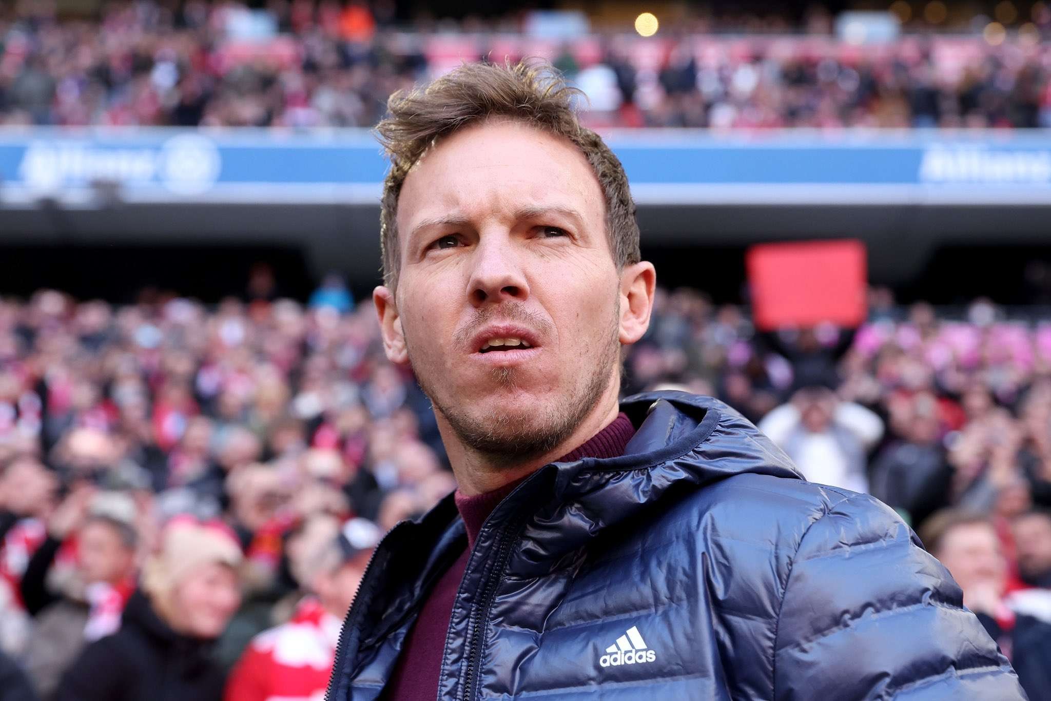 Julian Nagelsmann dipecat Bayern Munich saat liburan. (Foto: Twitter)