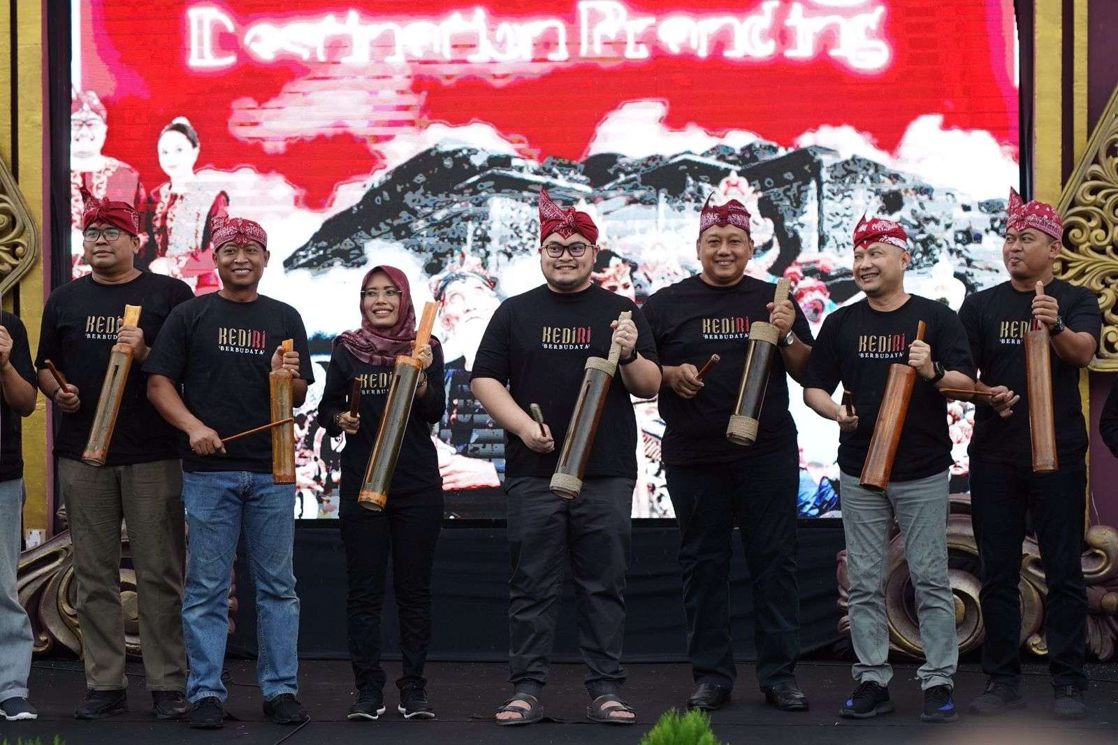 Bupati Kediri ganti Destination Branding jadi Kediri Berbudaya. (Foto: Kominfo Kabupaten Kediri)