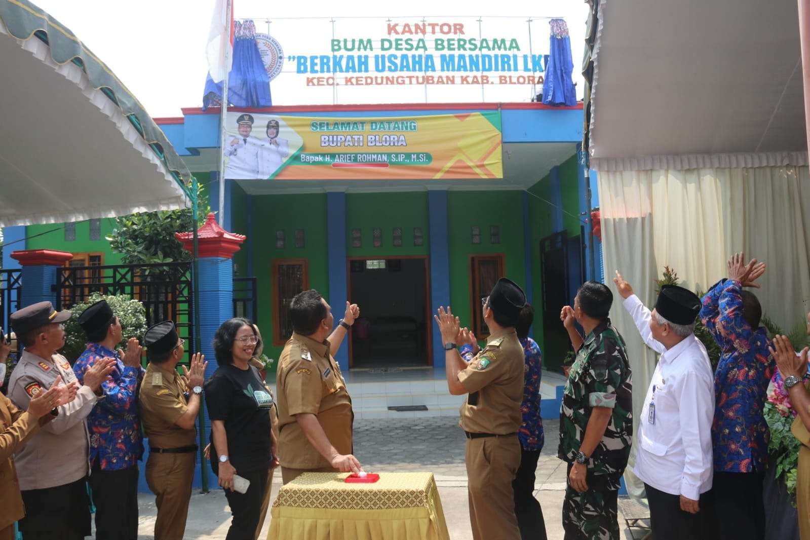 Peresmian BUMDesma Kecamatan Kedungtuban oleh Bupati Blora Arief Rohman (Humas Pemkab Blora)