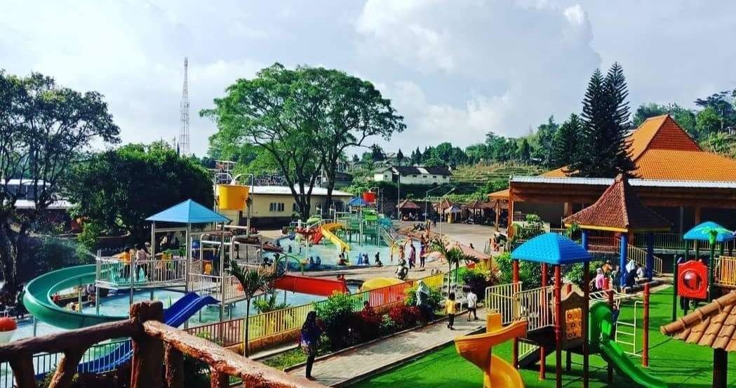 Ubalan Waterpark Kecamatan Pacet, Mojokerto.(Foto Istimewa)