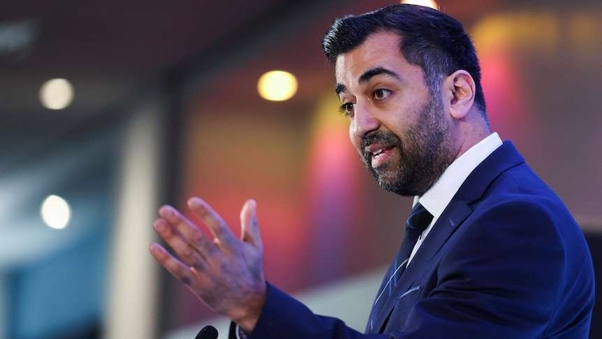 Humza Yousaf, Menteri Kesehatan Skotlandia. (Foto: AFP)