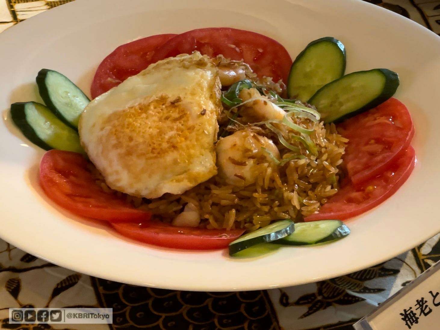 Nasi Goreng kampung ini menjadi menu utama hotel termewah di Jepang. (Foto: Dok KBRI Tokyo)