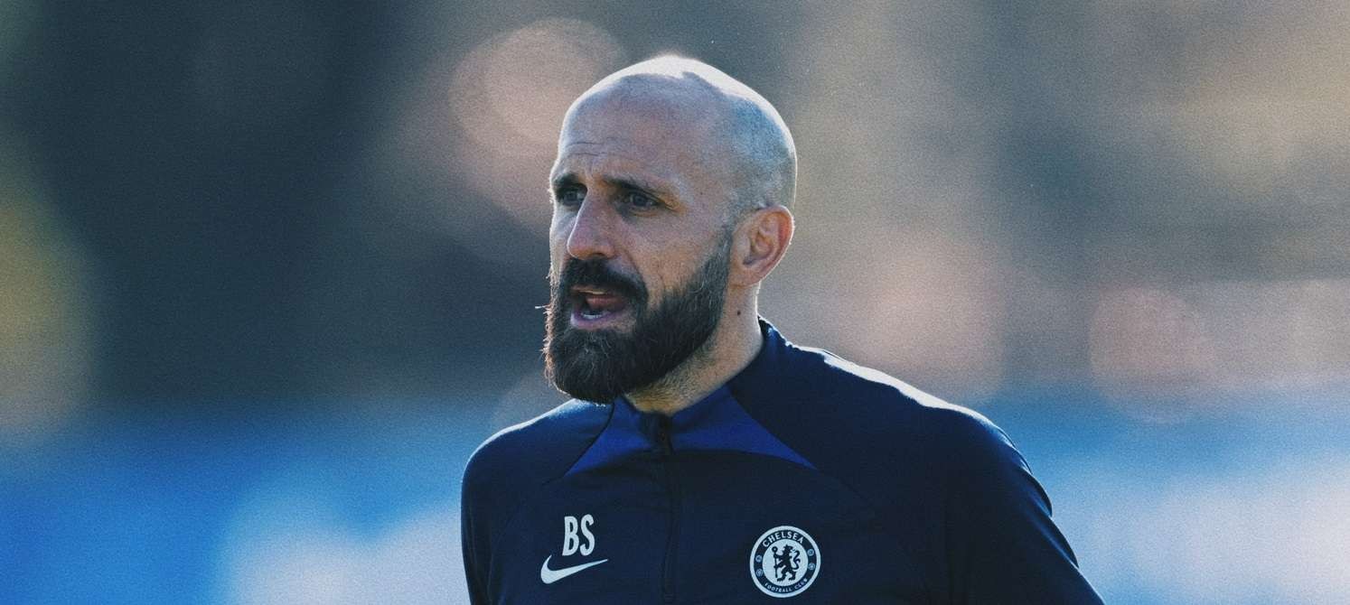 Pelatih interim Chelsea Bruno Saltor. (Foto: Twitter/@ChelseaFC)