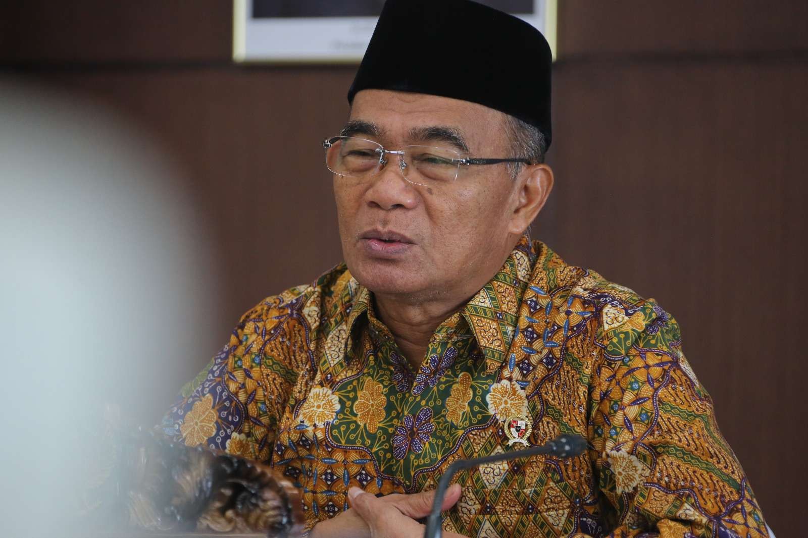 Menteri Koordinator Bidang Pembangunan Manusia dan Kebudayaan (Menko PMK) Muhadjir Effendy. (Foto: Istimewa)