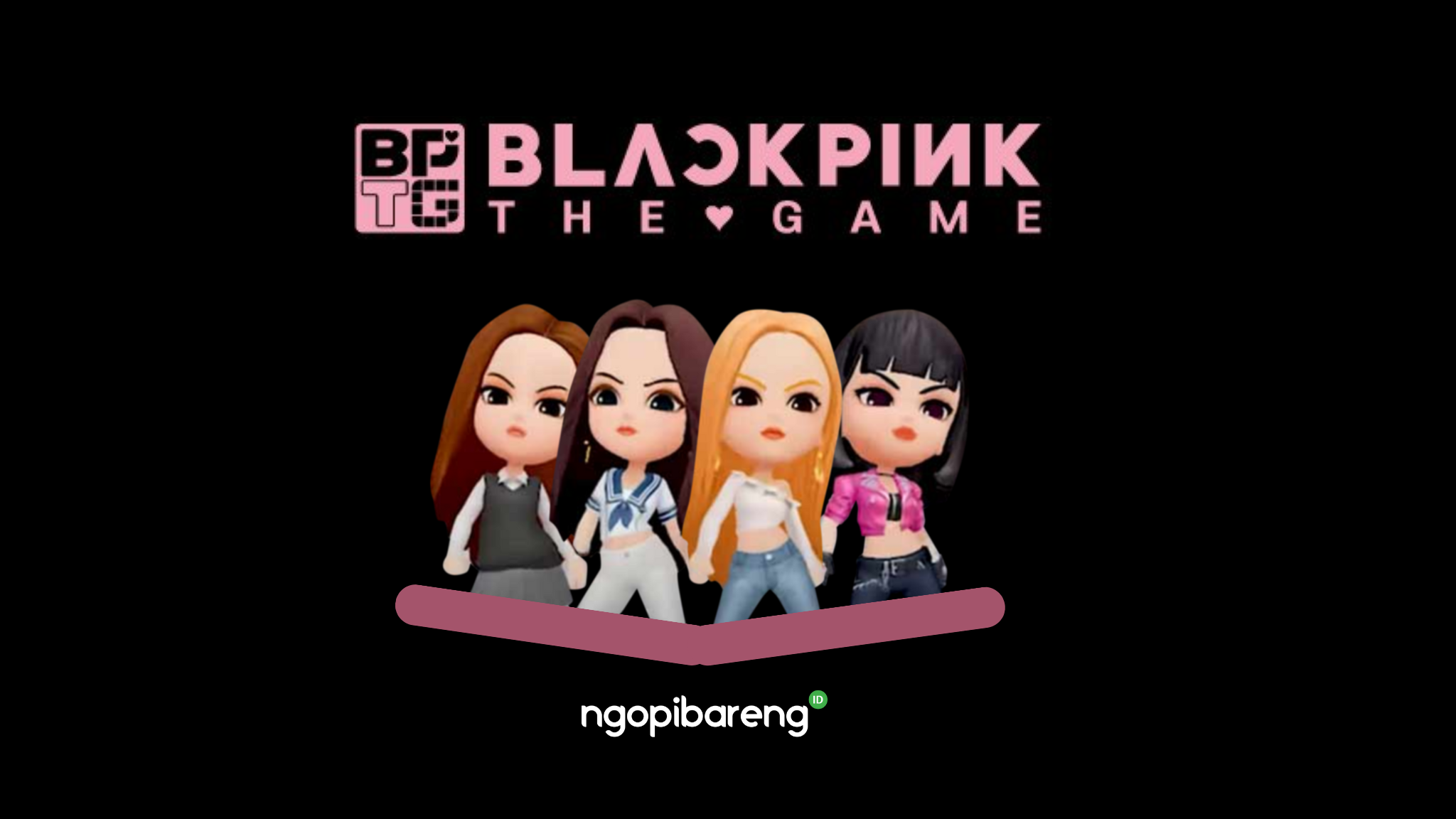 BLACKPINK The Game akan segera dirilis YG Entertainment dan TakeOne Company. (Ilustrasi: Fa Vidhi/Ngopibareng.id)