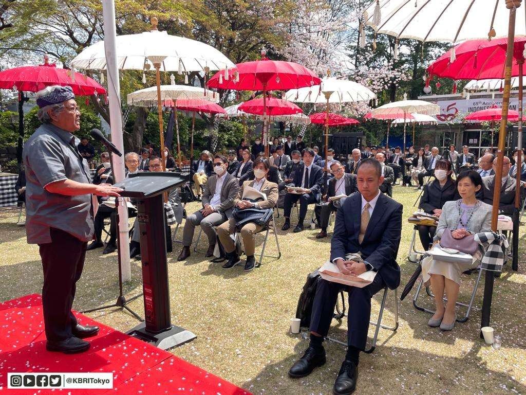 KBRI Tokyo dan Provinsi Bali gelar forum bisnis perdagangan, pariwisata, dan investasi Bali di Tokyo. (Foto: Dok KBRI Tokyo)