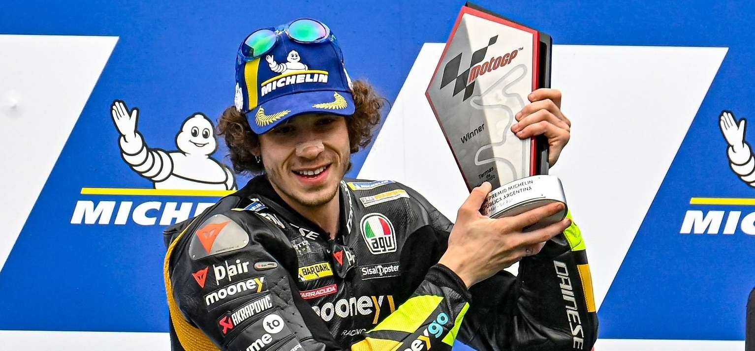 Pembalap Mooney VR46 Racing, Marco Bezzecchi tak mau berpikir soal gelar