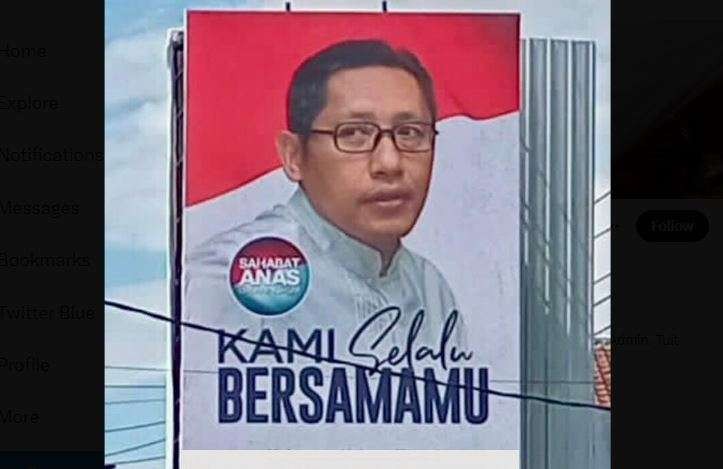 Loyalis mantan Ketua Umum Partai Demokrat, Anas Urbaningrum, akan menyambut kebebasan dari Lapas Sukamiskin, Selasa 11 April 2023. (Foto: Twitter)